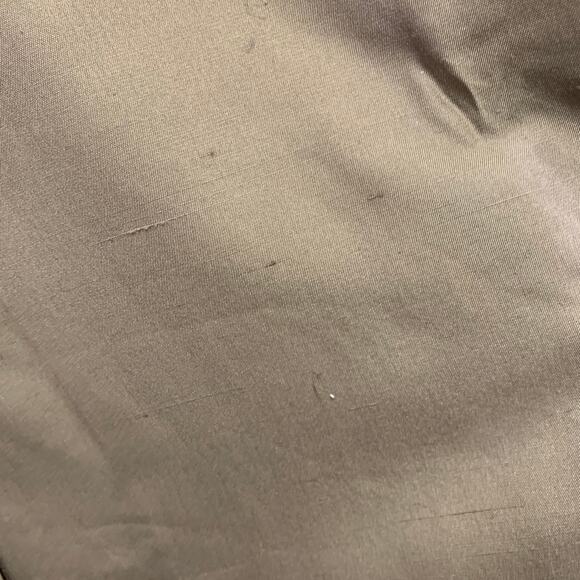 LOEWE Size 4 Green Olive Silk Elastic Waistband Asymmetrical Hem Skirt - Picture 6 of 8